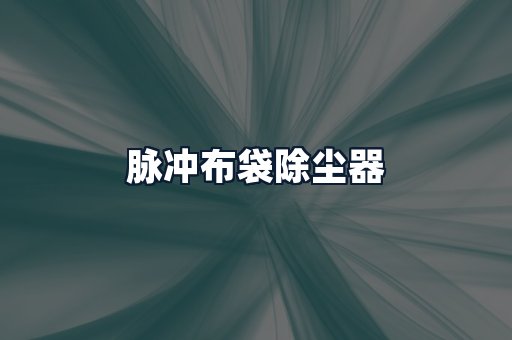 脉冲布袋除尘器